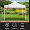 Stalwart Pop Up Canopy - 10x10 ft Tent - UPF30 Sun Shelter with Adjustable Height by White, 3PK 80-14-WHT - alternate 4